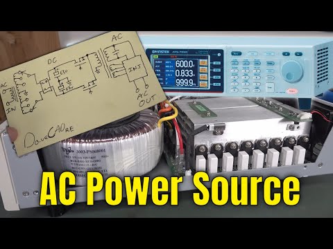 EEVblog 1698 - Awesome Ebay AC Power Source: GW Instek APS-7050