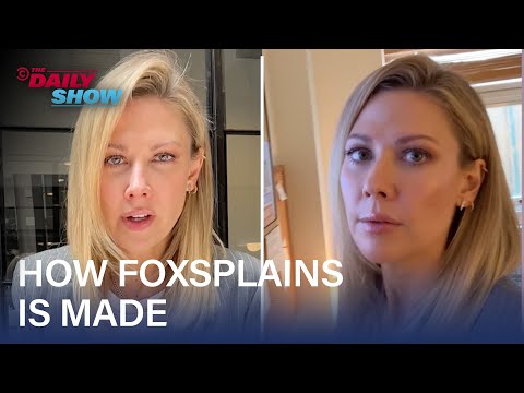 Desi Lydic 'Splains How Foxsplains Gets Made | The Daily Show