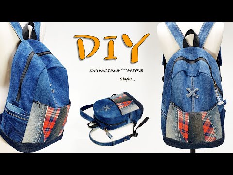 diy/ 리폼/청바지로 가방만들기/denim tote bag tutorial/tote bag sewing tutorial/diy jeans bag hand sewing/가방 만들기