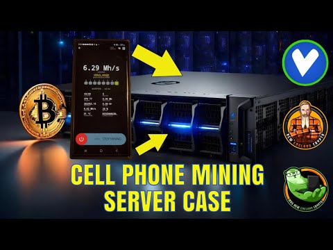 Cell Phone Mining Server Case // Finished!! \\ How to monitor Mining Phones