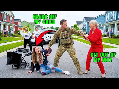 HOA Karen Dragged My Disabled Daughter Out of Her wheelchair—10 Minutes Later a Navy SEAL, Showed Up