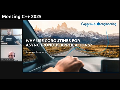 Why use coroutines for asynchronous applications - Johan Vanslembrouck - Meeting C++ 2025