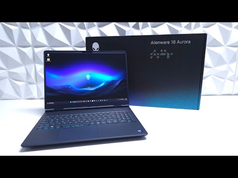 Alienware 16x Aurora Unboxing – Can it be charged with a USB-C power bank?