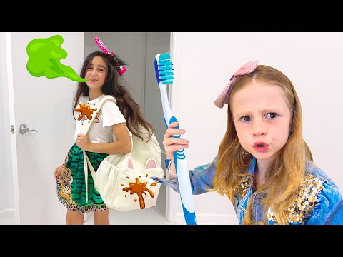 Nastya und Evelyn gute Verhalten Geschichten in der Schule – Video Serie für Kinder