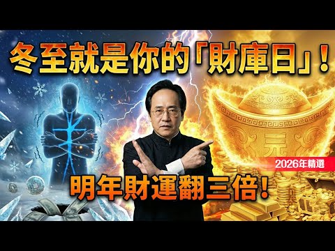 倪海廈：冬至就是你的「財庫日」！別只顧著吃，午時在正南方擺上這個「吸財陣」，明年財運翻三倍。#正能量 #taiwan #冬至