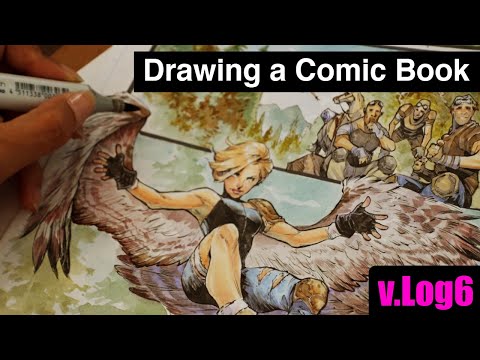 Drawing a Comic Book - Siya Oum's Lola XOXO vol 3 Issue 1