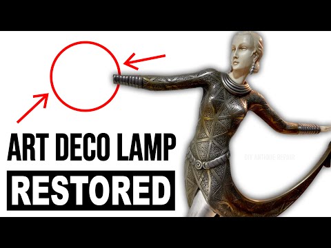 AMAZING Art Deco RESTORATION with MAKERA CARVERA AIR