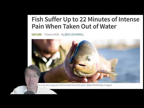 科學新知 2025-06-26 Part4: 魚被撈上水面後，需經歷廿分鐘痛苦窒息時間。我們如何得知魚會痛？| 主持： 陳志宏 博士 & 台長 梁錦祥