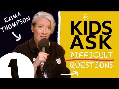 "Meryl Streep's a VERY good snogger!": Kids Ask Emma Thompson Difficult Questions