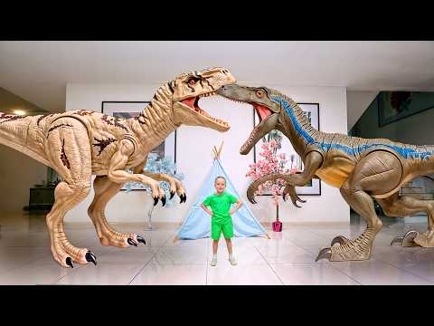 🦕 거대한 공룡들과 함께하는 신나는 하루!