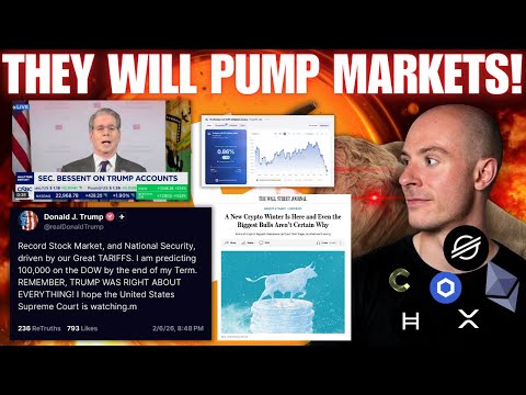The US Government Will *PUMP* Markets!! DXY Breakdown, Inflation Slain, FED To Cut = Market Meltup!!