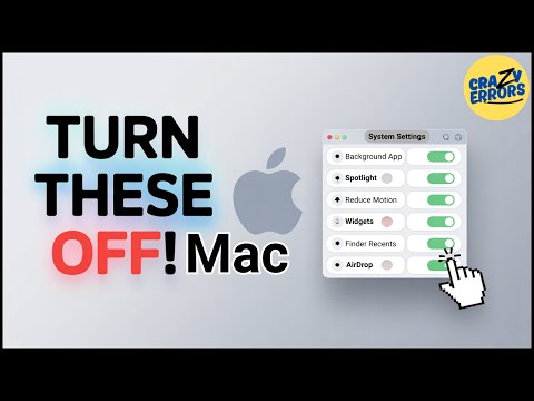 10 Mac Settings You MUST Turn Off Right Now (macOS Tahoe)