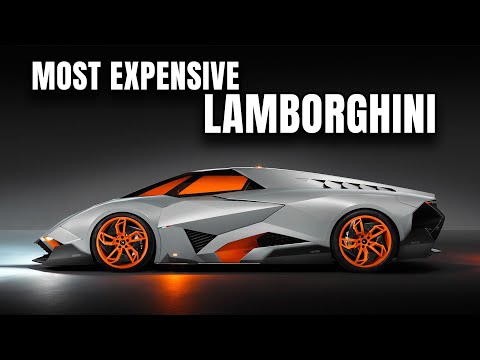 Top 10 Most Expensive LAMBORGHINI Cars of ALL TIME