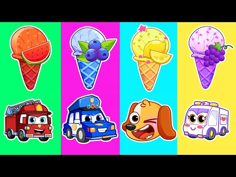Membuat es krim itu mudah 🍦❄ Kartun Anak | RoboSquad