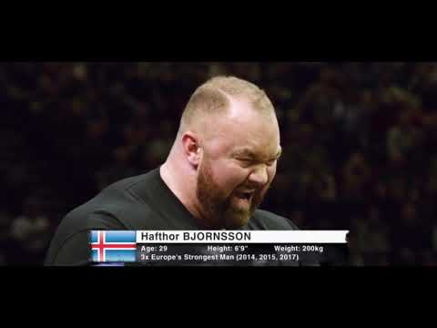 Europes Strongest Man 2018