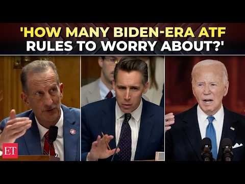 'They PAID EXTRA to remove search option!': Hawley 'exposes' Biden-era ATF rules at Senate hearing