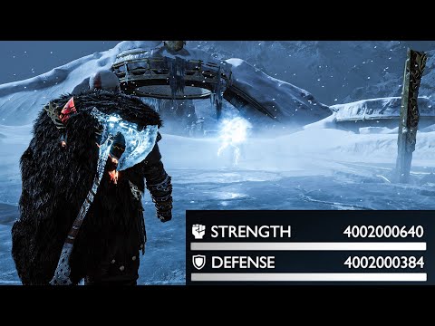4 BILLION STRENGTH LORE ACCURATE KRATOS - God of War: Ragnarok NG+ - DELETING BOSSES - GMGOW PC 4K