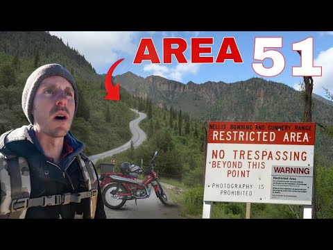 What I Found in the Mountains at AREA 51 (An ABANDONED ENTRANCE) + Mines, Ghost Towns