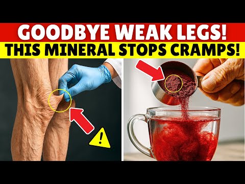 Over 60? THIS Mineral Prevents Leg Cramps and Makes You Walk Like 40 AGAIN! | Senior Health Tips