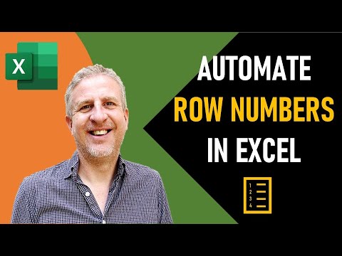 How to Automatically Add Numbers in Rows in Excel | Serial Auto-Numbering in Excel after Row Insert