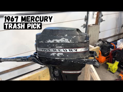Trashed 1967 Merc 60 Boat Motor - Will It Run Again?