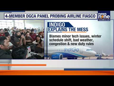 IndiGo Submits Response to DGCA Show-Cause Notice After 3,000+ Flight Cancellations