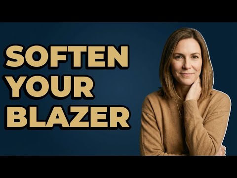 What Patterns Can Soften A Formal Blazer Look?