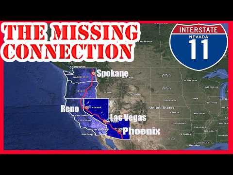 Why There is NO INTERSTATE Between Phoenix and Las Vegas | But it Will Be Soon
