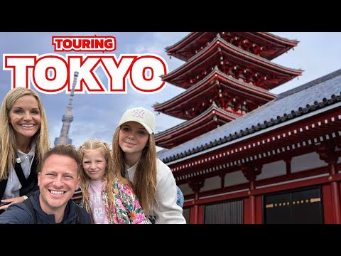 FUN and SNACKS IN HARAJUKU, Sensoji Temple & Tokyo Tower | Tokyo fun at Mo Mo Paradise | Japan Vlog