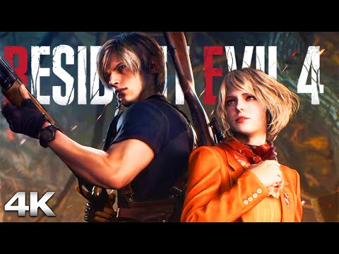 RESIDENT EVIL 4 REMAKE All Cutscenes (Game Movie) 4K 60FPS Ultra HD