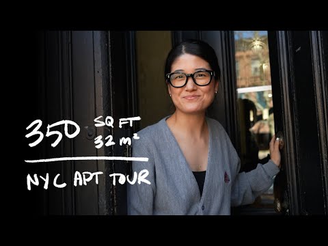 Inside a UX Designer's 350 Square Foot Brooklyn Studio | Small Space Living