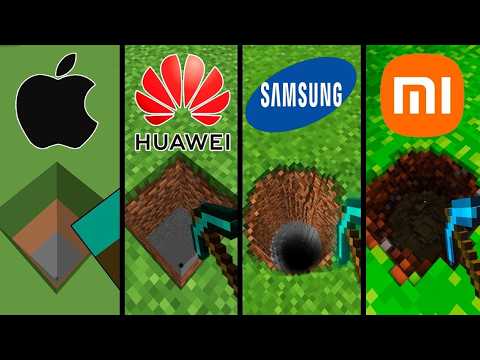 WIE VERSCHIEDENE HANDYS AUSSEHEN in Minecraft!