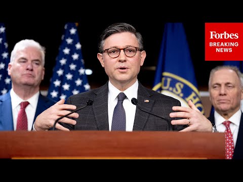 WATCH LIVE: Speaker Johnson & House Republican Leaders Hold Press Briefing On Day 6 Of Govt Shutdown