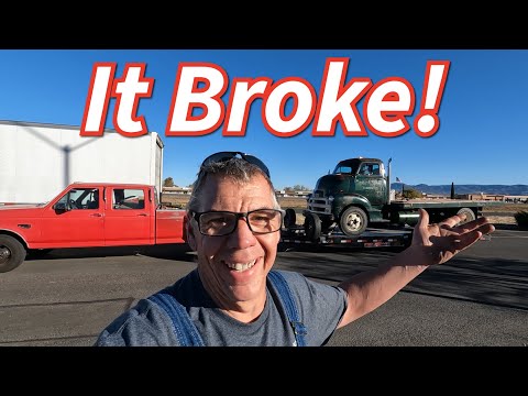 I drove my SAVED Chevy COE 90 miles to enter a Christmas parade and it BROKE!