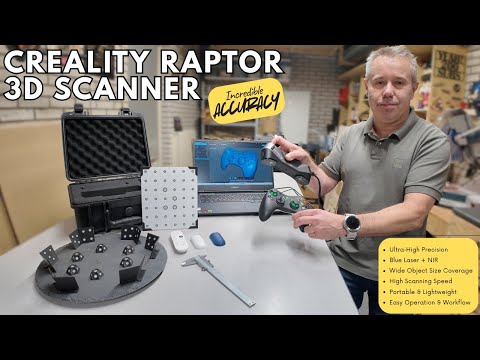 Creality Raptor 3D Scanner: The Ultimate Tool for Makers & 3D Artists