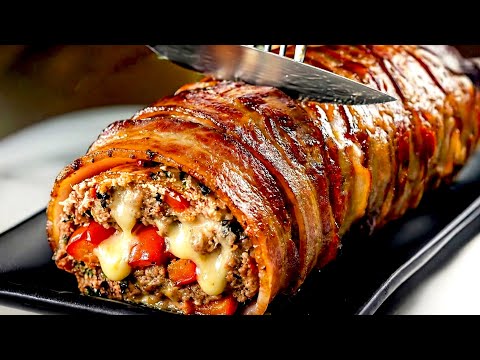 The Juiciest Meatloaf In 15 Minutes! Incredibly Easy And Delicious