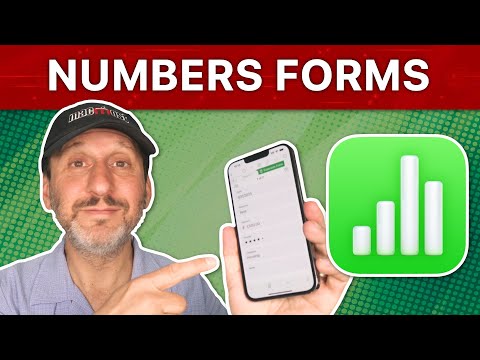 Using Handy Forms In Numbers On Your iPhone and iPad