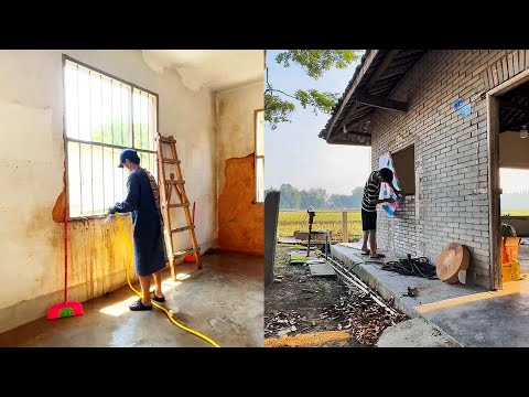 Leaving city~ The girl's genius boyfriend bought a dilapidated house and decorated it