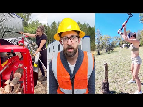 What will the top 1 smart workers be like?👷✅ #workers #skills #construction #hacks #amazing 