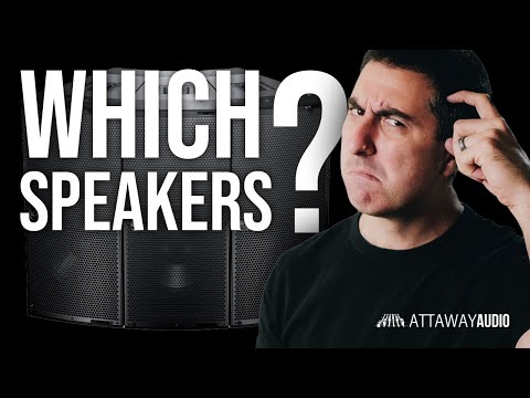 How to Choose Live Sound Speakers