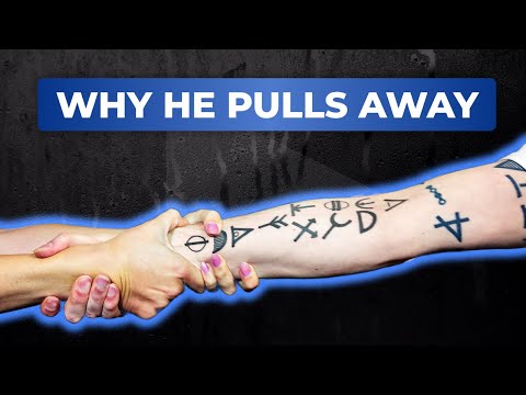 Why men pull away – Let him go or THIS will happen
