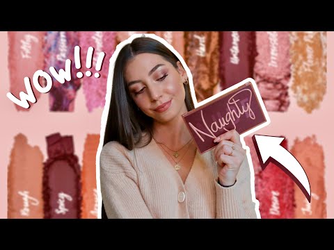 MAKE UP AVEC LA PALETTE *NAUGHTY* D'HUDA BEAUTY 💜