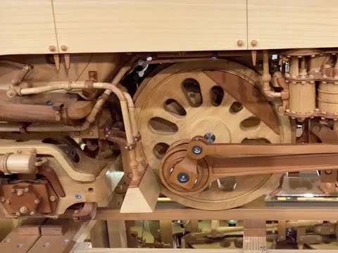 Wooden Steam Locomotive (PWJ231)