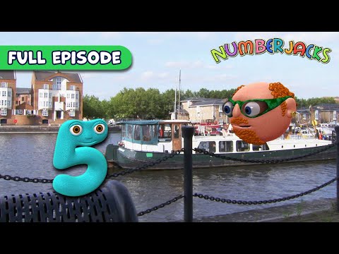 The Container Drainer | Season 1, Episode 20 | Numberjacks FULL Episode