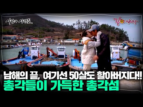 남해의 끝에 총각들이 가득한 총각섬이 있다!!! 어느 총각섬의 공개구혼 I KBS 사람과 사람들 2016.03.16 방송