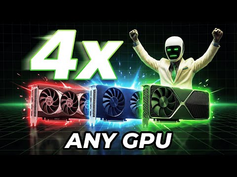 Unlock 4x Frame Gen on ANY GPU (Yours too)