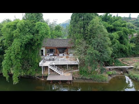 I Bought an Abandoned House by the River and Turned It into a Paradise