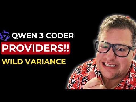 Is Qwen 3 Coder currently being held back? Most complicated provider testing I’ve done!