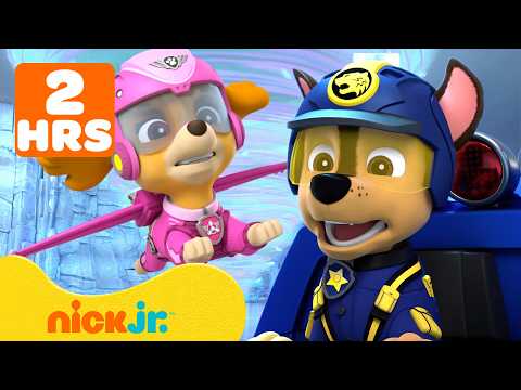 PAW Patrol BEST Winter Adventures & Rescues ❄️ #2 | 120 Minute Compilation | Nick Jr.