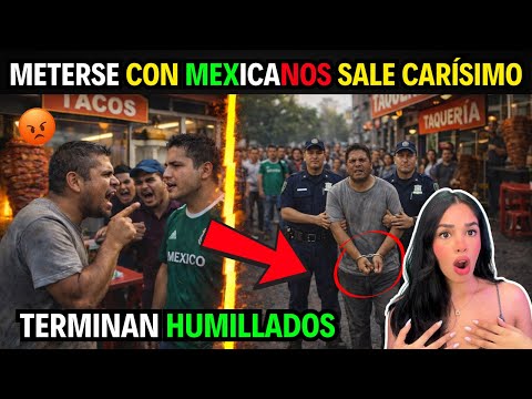 INTENTARON MENOSPRECIAR A MEXICANOS Y TERMINARON EN VERGÜENZA😱🇲🇽 ERROR FATAL